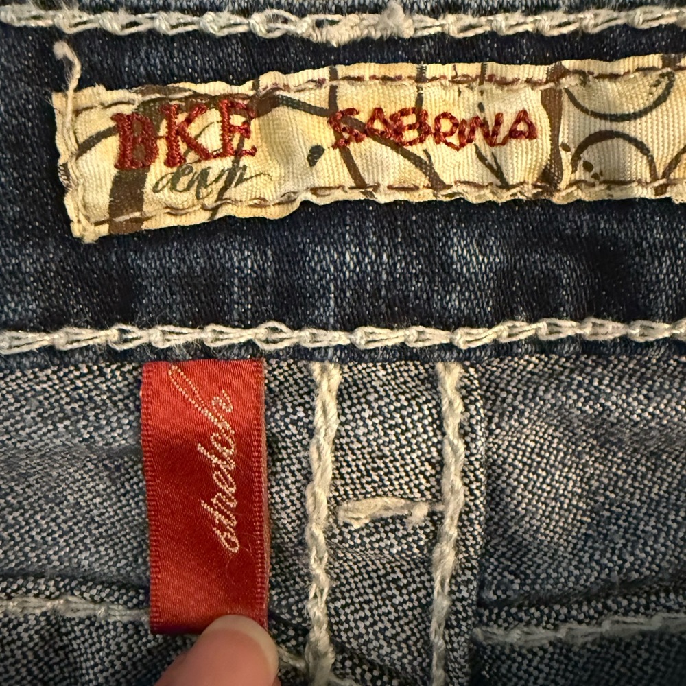 BKE Women's Blue Boot Cut Jeans - Picture 7 of 11